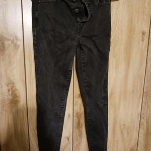 Harper High Rise Skinny Black Jeans